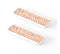 ZJchao Support D'éponge de Cuisine à Double Couche avec Grille à Fentes,