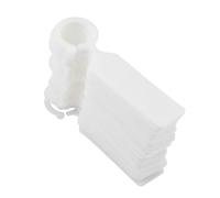 ZJchao Tags de Plante, Marqueur de Jardin 100 Pcs Étiquettes de Suspension en Plastique Tags d'Arbre à Arbre Plant Tabs de Semis pépinié (WHITE)