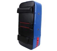 ZJchao Tampons de Boxe, PU Leather Muay Thai Pads Taekwondo Kick Pad Proof Proof Shield pour Muay Thai et MMA (Bleu Noir)