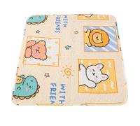 ZJchao Tapis Absorbant en Coton pour Animaux de Compagnie - Tapis de Pipi et d'alimentation Portable pour Chien pour Une Utilisation Intérieure/extérieure - Confort de Saison, 70 X 70 Cm (90 * 90 cm)