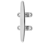 ZJchao Taquet Marin en Acier Inoxydable, Base de Montage d'accessoire de Lumière de Bateau Polie Miroir de 4 Pouces (20,3 cm/8 Pouces)