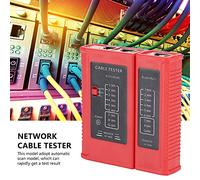 ZJchao Testeur de Câble Réseau, WZ-468 Testeur de Câble Réseau RJ45 et RJ11 Ethernet Outil de Test de Ethernet LAN Outil de Test pour Usage Domestique et Extérieur