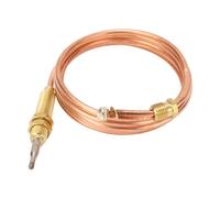 ZJchao Thermocouple de Four Thermocouple Thermocouple Universel de 120 Cm Remplacement de Cuivre pour la Cuisinière à Poêle à Gaz avec Résistance à Haute Température Résistante à la