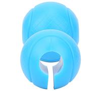 ZJchao Tire Up Bar, 2pcs Grip Tape Rubber Grip Tape Silicone Haltel Adaptateur pour Les Barres de Traction, Les Haltères (Blue)