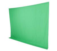 ZJchao Toile de Fond Verte, Toile de Fond Virtuelle, Grande Toile de Fond Photographique de 3 X 2,5 M pour Studio Photo en Streaming Vidéo avec Tissu Non Réfléchissant de Couleur Pure