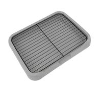 ZJchao Toilettes pour Chiots à Structure Nette, Support Anti-Fuite pour Pipi de Chien, 2 Plateaux de Pot pour Chien avec Grille, Plateau de Dressage sans Odeur pour Petits et Moyens