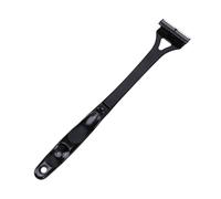 ZJchao Tondeuse à Cheveux pour le Dos, épilateur Manuel Pliable à Long Manche pour Hommes, Coupe 3 Couches, Rasoir pour le Dos, Aucune électricité Nécessaire, Matériau ABS, Longueur