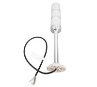 ZJchao Tour Lumineuse Signalisation Industrielle, Colonne Alarme Lumineuse Sonore 3 Couches, Lampe Avertissement LED Atelier Usine DC24V, ABS Qualité