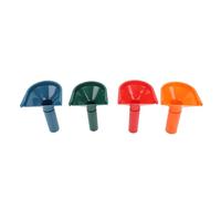 ZJchao Tube de de Pièces de Monnaie de Style Entonnoir avec Emballages, Rangement ABS Multi-Usage pour Quarts, Dix Sous, Nickels et Centimes, Organisateur de Comptage Compact pour Usage Domestique