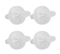 ZJchao Valve à Contre-Ruban, 12pcs Aquarium Valban à Contre-Disque Résistant à l' Un Valve Air PP PP Air d' Accessoires de Pompe à pour Pêche (5,1 mm)