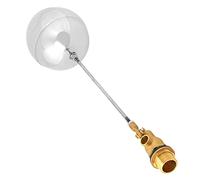 ZJchao Vanne à Flotteur pour Réservoir d'Eau, G3 / 4 "DN20 Mâle de Filetage Mâle Capteur à Eau Acier Réglable avec Joint en Caoutchouc Valve de Flottante