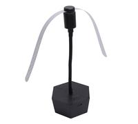 ZJchao Ventilateur pour tables d'extérieur, Ventilateur Alimentaire de Table Portable alimenté par Batterie Rotatif à 360 Degrés pour garder les aliments propres pour Patio Extérieur