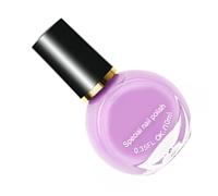 ZJchao Vernis à Ongles, Couleur Vive Saturée 10 Ml, Séchage Rapide, Longue Durée, avec Bord plaqué or, pour Ongles de Filles (E049-13)