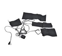 ZJchao Veste Chauffante USB avec Coussins Chauffants 4 en 1, Température Réglable, Gilet Chaud Portable 5V 2A pour les Activités de Plein Air