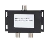 ZJchao VHF AIS Antenna Splitter Divider 2 Way 136-174MHz 100W Splitter de Puissance pour Le Système de Navires Marins avec Un Boîtier étanche en Alliage en Aluminium