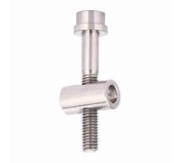 ZJchao Vis de Serrage de Vélo M5x30/35/40mm en Alliage de Titane, Boulon de Tige de Selle de Vélo, Ajustement de Précision, Durable et Léger, 1 Pièce (M5x35)