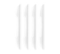 ZJCOZBH 4 Pièces Protection Portiere Voiture, pour Opel Vauxhall Adam M13 2013-2019 Anti-Collision Anti-Rayures Protection de Bord de Porte Bandes Anti Collision Voiture,B