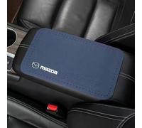 ZJCOZBH Coussin Accoudoir Voiture, pour Mazda Demio 2 3 5 6 M2 M3 M5 M6 CX-5 CX-7 CX-9 RX-8 MX5 Antidérapante Anti-Rayures Voiture Housse Console Centrale Protection Accoudoir Central Coussin,E