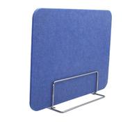 ZJEQZH Séparateur De Bureau Autoportant - Cloison Amovible sans Percage en Polyester, Écran Anti-Bruit avec Protection Visuelle pour Étudiants et Salles De Classe(Blue - 2 pcs,30 x 60 cm)