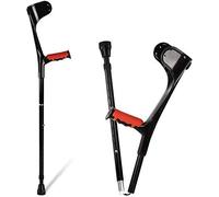 ZJFHEYUO Canne-béquille Pliable pour Adultes, modèle Avant-Arm Medical, Pliable et Portable, avec Support pour coude, légère et réglable en Hauteur grâce à sa Tige en Alliage rou