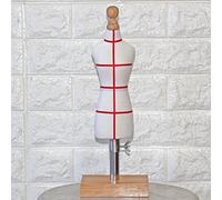 ZJFHEYUO Female Mini Standard Various Sizes Dressmaker Mannequin Dummy Three-Dimensional Cutting Student Teaching Fashion Design Show Model