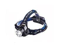 ZJFHEYUO Guirlande Lumineuse LED, Lampe Frontale de pêche, T6/L2/V6, 3 Modes, zoomable, étanche, Ultra-Lumineuse, éclairage de Camping, alimentée par 2 Batteries 18650, éclairage