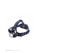 ZJFHEYUO Guirlande Lumineuse LED, Lampe Frontale de pêche, T6/L2/V6, 3 Modes, zoomable, étanche, Ultra-Lumineuse, éclairage de Camping, alimentée par 2 Batteries 18650, éclairage