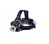 ZJFHEYUO Guirlande Lumineuse LED, Lampe Frontale de pêche, T6/L2/V6, 3 Modes, zoomable, étanche, Ultra-Lumineuse, éclairage de Camping, alimentée par 2 Batteries 18650, éclairage