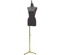 ZJFHEYUO Mannequin de Couture pour Femme, Buste de Tailleur, Mannequin de présentation pour vêtements et Bijoux, Deux Tailles, D