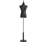 ZJFHEYUO Mannequin de Couture Professionnel pour Femme, Buste de présentation sans Bras, modèle C