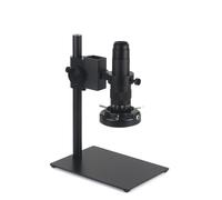 ZJFHEYUO Microscope vidéo numérique 48 MP 4K 2K HDMI USB, caméra monoculaire Industrielle, Zoom 180X, Objectif à Monture C, Compatible avec PCB, réparation de téléphones, Soudure