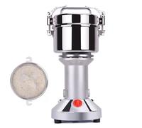 ZJFHEYUO Moulin à Grains électrique 300 g en Acier Inoxydable, broyeur à épices et Herbes, Portable, Haute Vitesse, pour Aliments secs, pour moudre Les céréales, Les Grains de CAF