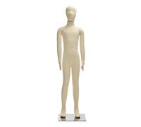 ZJFHEYUO Sewing Mannequin Torso Kid Size Mannequin Torso Full Body Children Dummy/Dress Form for Sewing Boutique Retail Display 5-14 Years Old Manikin Flexible,One Color-10 Years