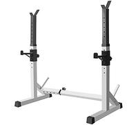 ZJFHEYUO Support de Squat combiné pour Fitness, Support pour haltères, Station de trempage, Banc de Musculation, Support de Presse, Charge maximale de 300 kg, Hauteur et Largeur r