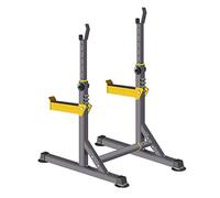 ZJFHEYUO Support d'haltères Multifonction, Support réglable pour haltères, Squat, Banc de Musculation, Salle de Sport à Domicile