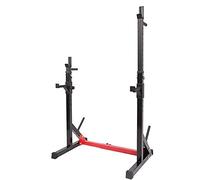 ZJFHEYUO Support d'haltères, Support de trempage, Support d'haltères, Support d'haltérophilie, Support de Squat de Gym avec Barre de Traction, Support de Rangement d'haltères, Sup