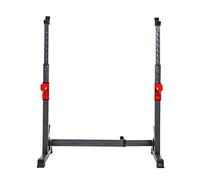 ZJFHEYUO Support pour haltères, Supports pour Squats, Supports pour Poids, Supports pour Squats et développé couché, Support pour haltères, Hauteur réglable, Charge 260 kg, équipe