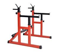 ZJFHEYUO Supports d'haltères pour Musculation Supports de Poids pour Musculation Support d'haltères Support de Squat réglable Station de trempage Support de développé couché