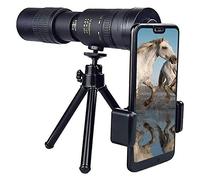 ZJFHEYUO Télescope monoculaire 4K 10-300x40 mm Super Téléobjectif Zoom, avec Support pour téléphone et trépied, idéal pour l'observation des Oiseaux, la Chasse et Les Voyages Tour