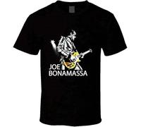 ZJFRRQZ Joe Bonamassa Mens Black Oversized t Shirt Manches Courtes(Medium)
