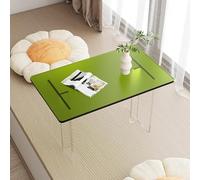 ZJGFCB Table basse en acrylique pour les petits espaces, table d'appoint en acrylique transparent, table d'appoint moderne pour le salon, design élégant et fonctionnel (taille : 40 × 25 × 25 cm