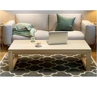 ZJGFCB Table d'appoint simple pour la maison - Table basse rectangulaire avec pieds robustes et plateau plat - Parfaite pour les petits salons (taille : 120 x 60 x 45 cm, couleur : B)