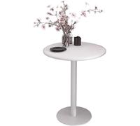 ZJGFCB Table de bar ronde pour cocktail et pub | Petite table d'appoint pour salon, chambre, balcon | Table basse, salle à manger et table basse avec base en bois massif (taille : 40,5 x 40,5 x 62 cm)