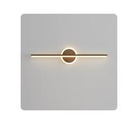 ZJHAHJY Applique Murale LED en Bois à Grain de Bois pour Miroir, luminaire de Salle de Bain Moderne, Lampe de Chevet pour Armoire de Salle de Bain