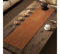 ZJHAHJY Chemin de Table en Cuir imperméable, Tapis de Bureau Multi-Usage, Tapis antidérapant pour Bureau, extérieur et Jardin, Largeur 18/20/24 Pouces (20 x 30 Pouces (50 x 76 cm))