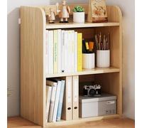 ZJHAHJY Clapier de bureau uniquement, clapier de bureau, étagère de bureau, dortoir de bureau, étagère de rangement en bois pour bureau, bibliothèque en bois, bibliothèque miniature en bois