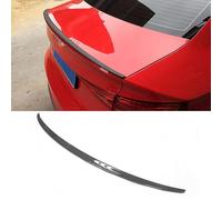ZJHESXV Aileron arrière A3, adapté à la berline 4 Portes Audi A3 S3 RS3 2013-2020, aileron de Coffre arrière S3, Accessoires extérieurs en Fibre de Carbone Peints en ABS