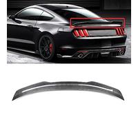 ZJHESXV Compatibilité du Spoiler avec Le becquet de Coffre arrière High Kick de la Mustang GT H Style 2015-2021 en Fibre de Carbone