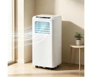 ZJHHRZ Climatiseur Mobile 12000 BTU avec Déshumidificateur et Commande Numérique, Unité Ume 3-en-1 Silencieuse pour Chambre Maison Bureau Éte, Cold Alone, 2300W