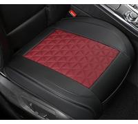 ZJHRTN Housses Siège Avant Voiture Cuir pour Ford Mustang 1965-1973, Antidérapante Respirante Protection Complète Accessoires de Voiture Pratiques,Black-Red